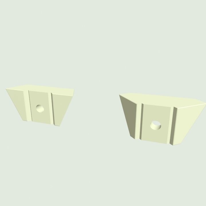 STL file IKEA Milsbo Shelf Brackets・3D printable model to download・Cults
